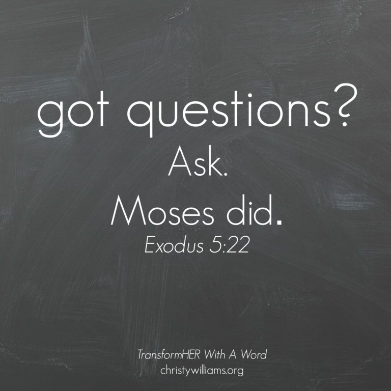 Why, Lord, Why. . . ?