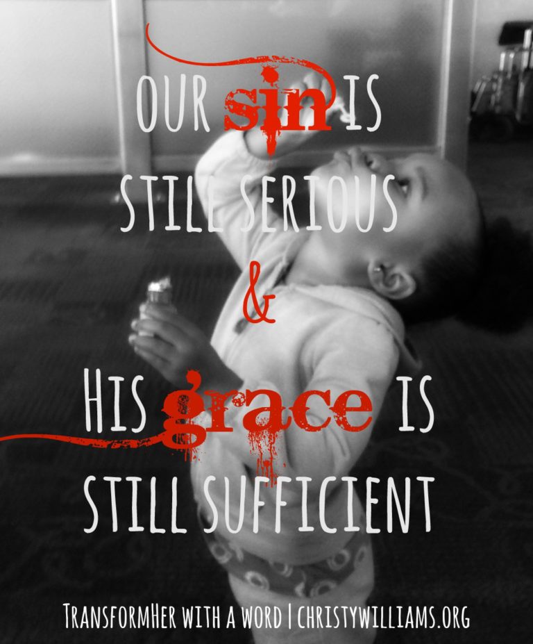 Sin Is Still Serious